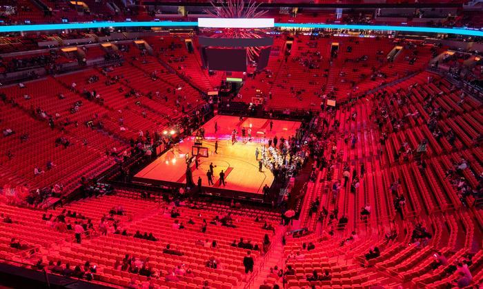 Kaseya Center - Section 315 Seat View