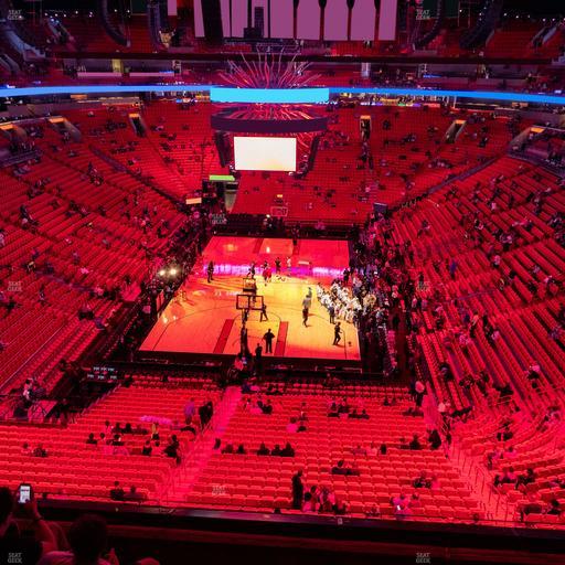 Kaseya Center - Section 316 Seat View