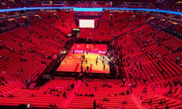 Kaseya Center - Section 316 Seat View