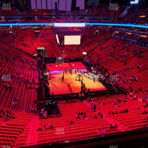 Kaseya Center - Section 317 Seat View