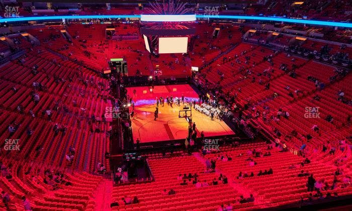 Kaseya Center - Section 317 Seat View