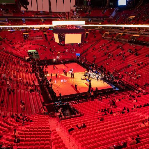 Kaseya Center - Section 318 Seat View