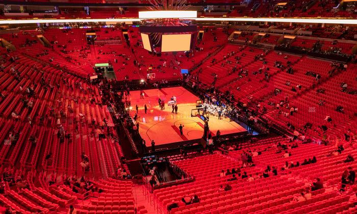 Kaseya Center - Section 318 Seat View