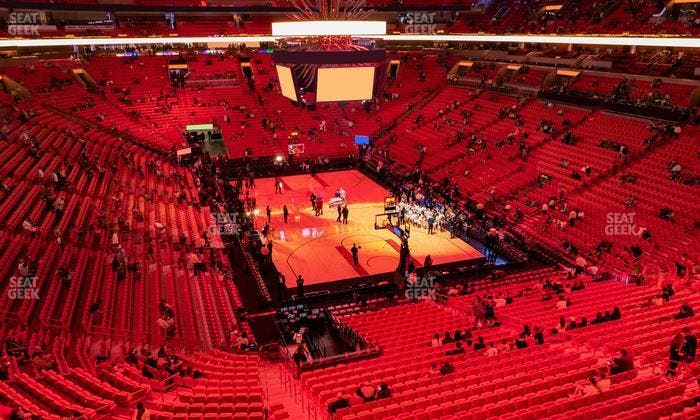 Kaseya Center - Section 318 Seat View