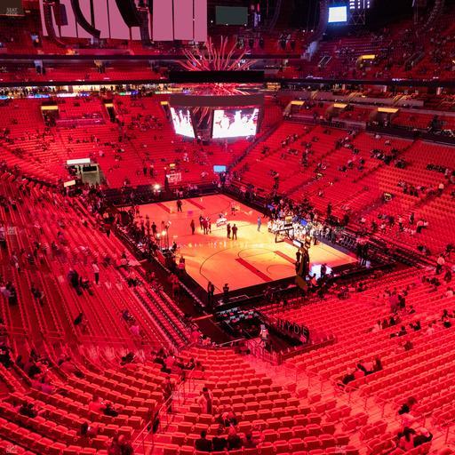 Kaseya Center - Section 319 Seat View