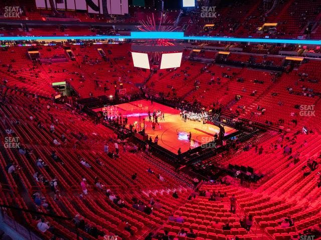 Kaseya Center - Section 320 Seat View