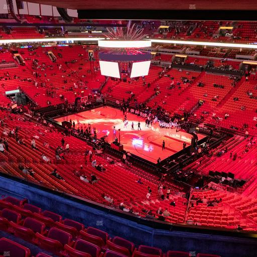 Kaseya Center - Section 321 Seat View