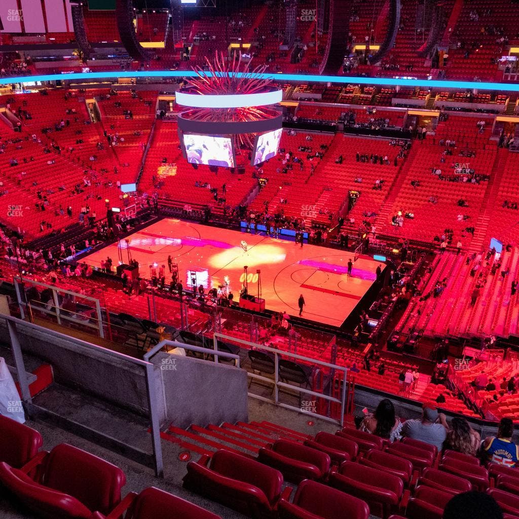 Kaseya Center - Section 322 Seat View