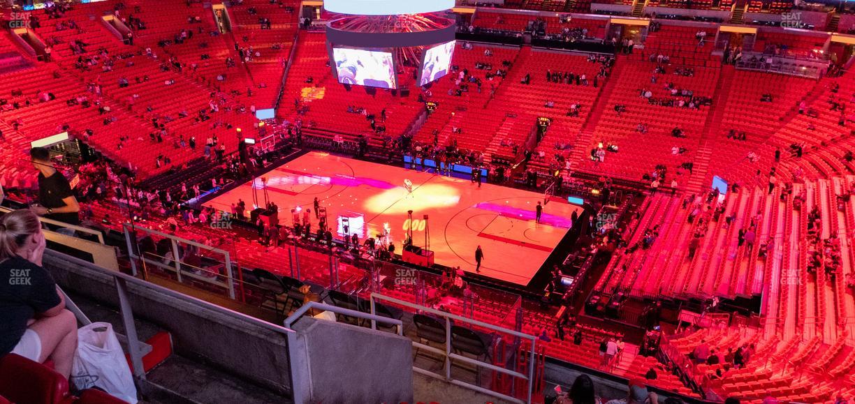 Kaseya Center - Section 322 Seat View