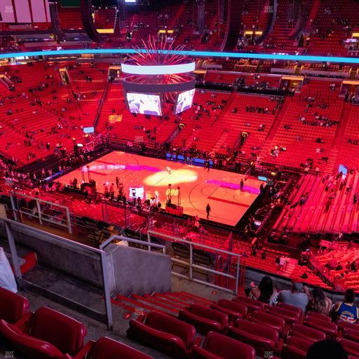 Kaseya Center - Section 322 Seat View