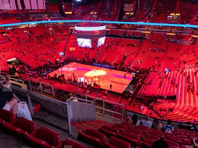 Kaseya Center - Section 322 Seat View