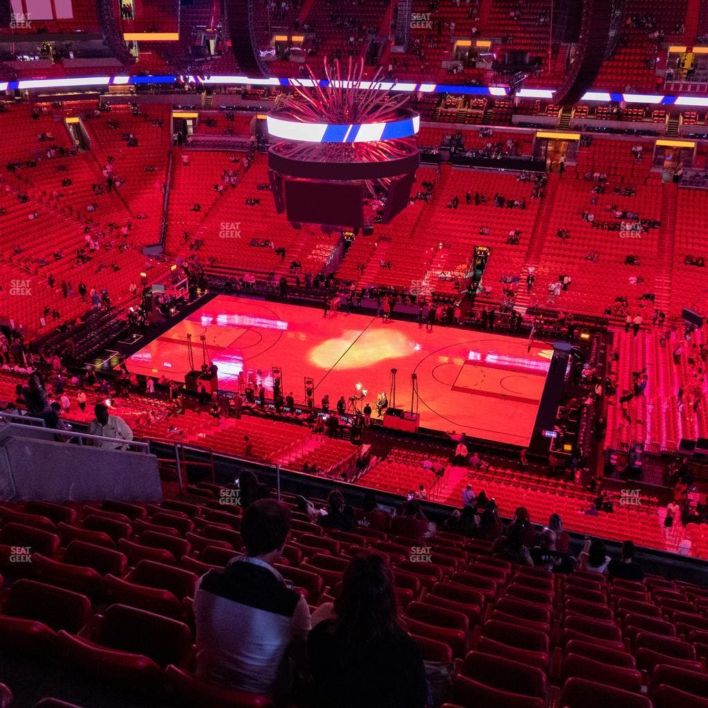 Kaseya Center - Section 323 Seat View