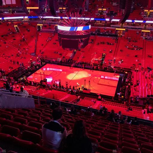 Kaseya Center - Section 323 Seat View