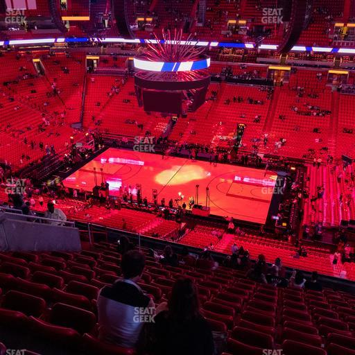 Kaseya Center - Section 323 Seat View