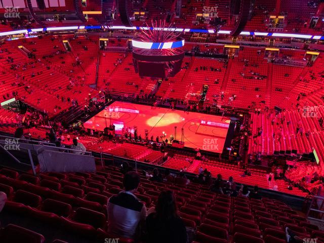 Kaseya Center - Section 323 Seat View