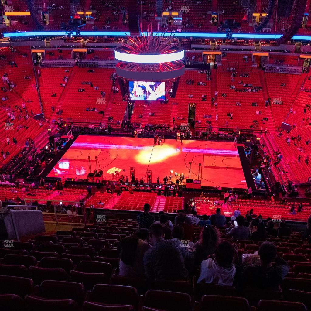 Kaseya Center - Section 324 Seat View