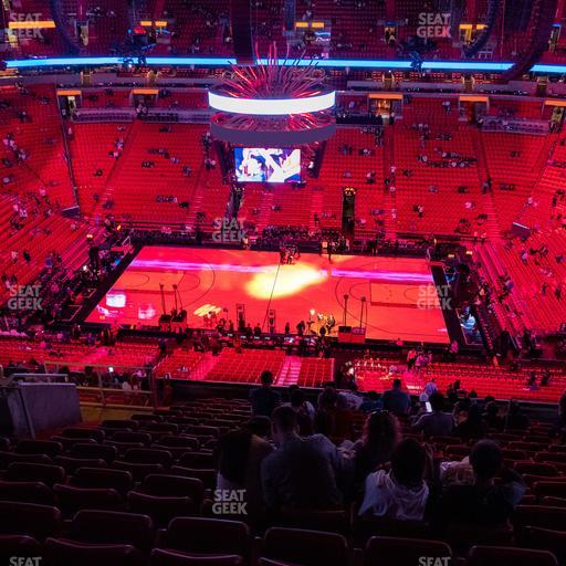 Kaseya Center - Section 324 Seat View