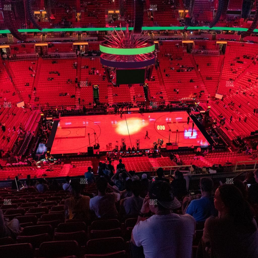 Kaseya Center - Section 325 Seat View
