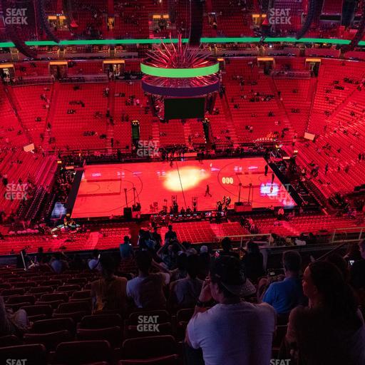 Kaseya Center - Section 325 Seat View