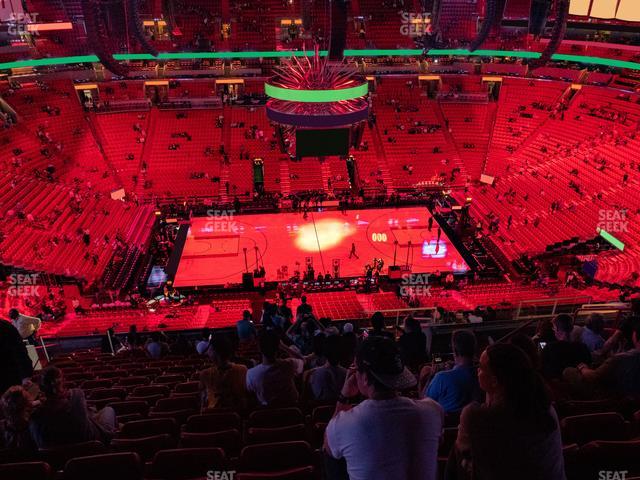 Kaseya Center - Section 325 Seat View