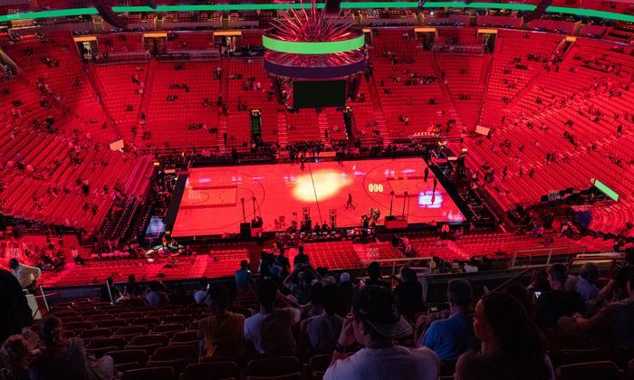 Kaseya Center - Section 325 Seat View