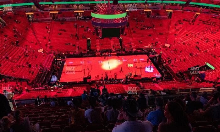 Kaseya Center - Section 325 Seat View