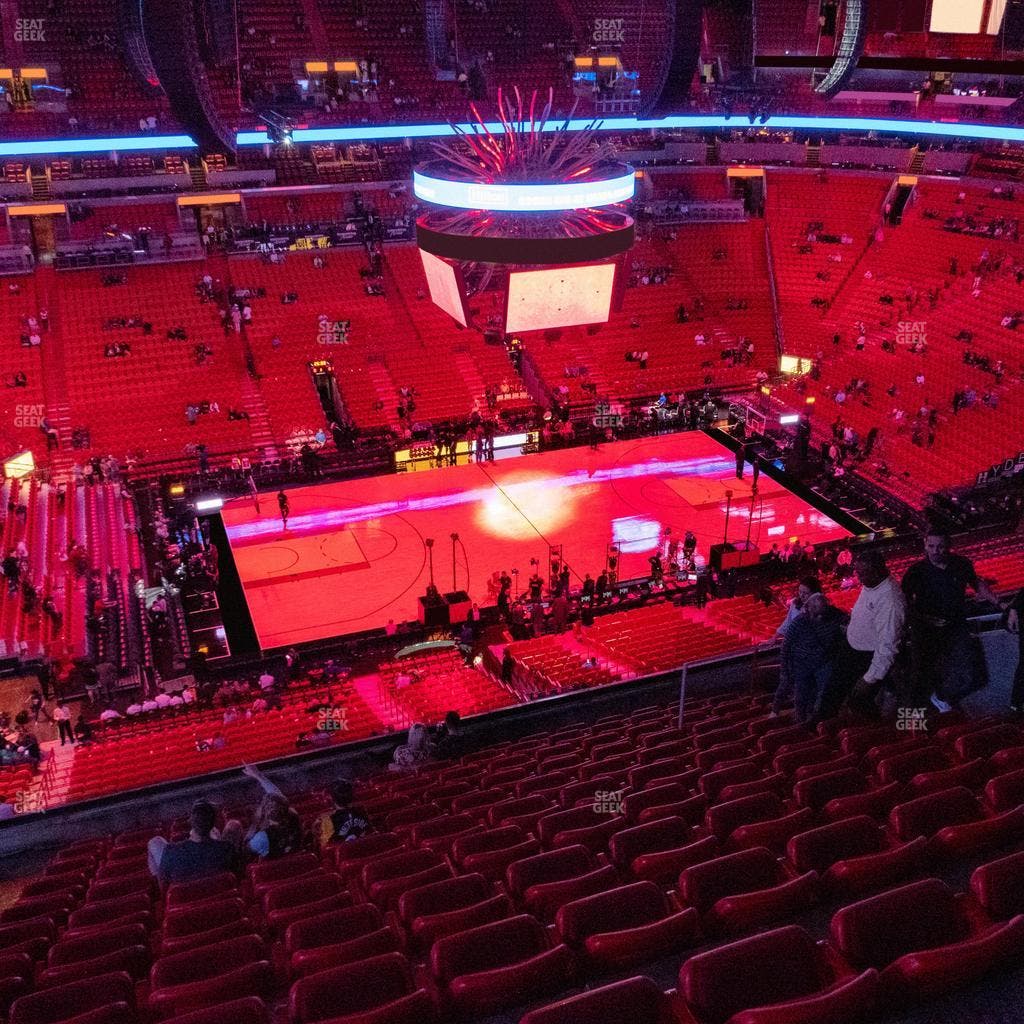 Kaseya Center - Section 326 Seat View