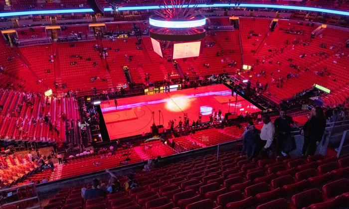 Kaseya Center - Section 326 Seat View