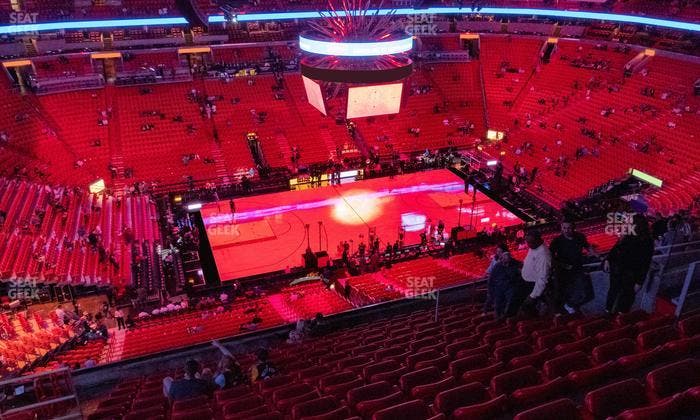 Kaseya Center - Section 326 Seat View