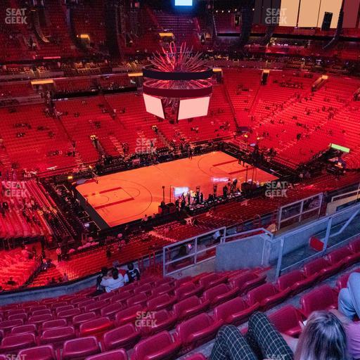 Kaseya Center - Section 327 Seat View