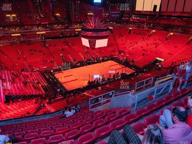 Kaseya Center - Section 327 Seat View