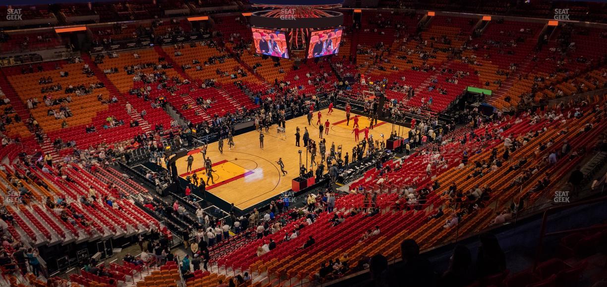 Kaseya Center - Section 328 Seat View