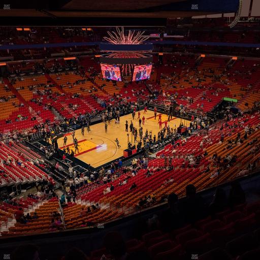 Kaseya Center - Section 328 Seat View