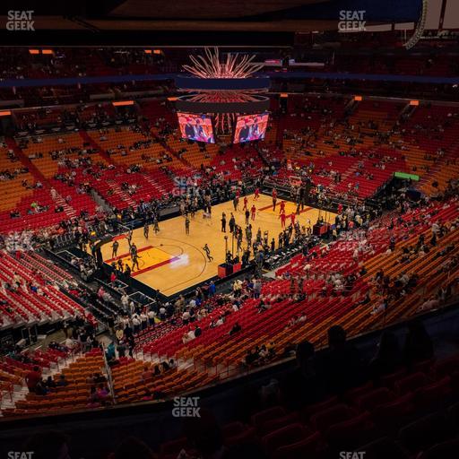 Kaseya Center - Section 328 Seat View