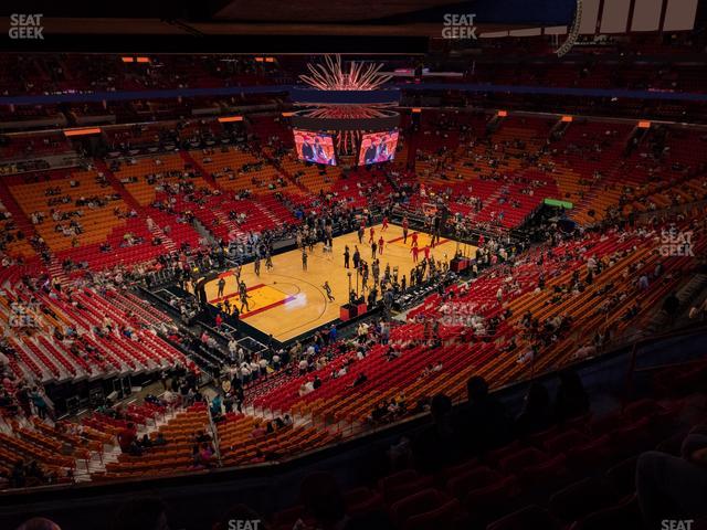 Kaseya Center - Section 328 Seat View