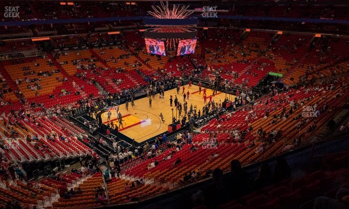 Kaseya Center - Section 328 Seat View