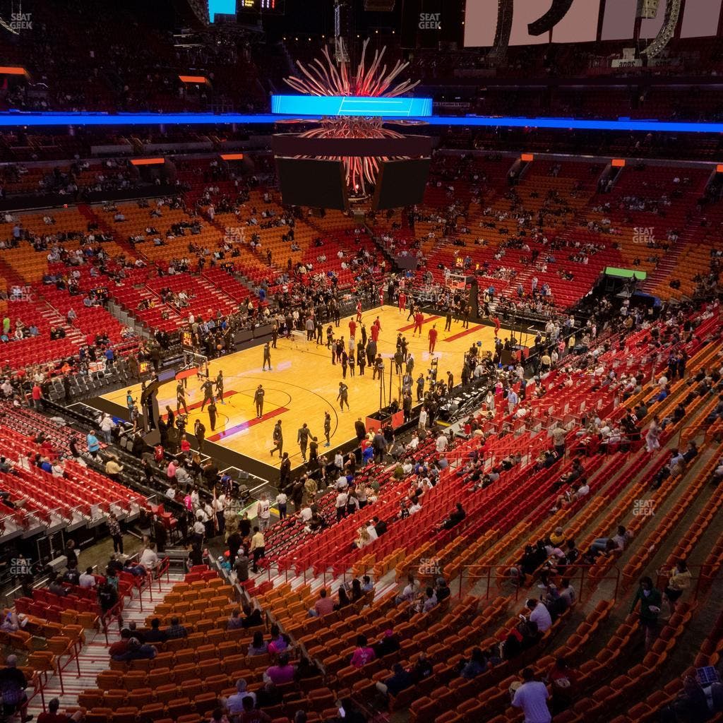 Kaseya Center - Section 329 Seat View