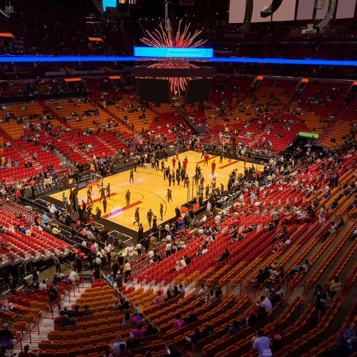 Kaseya Center - Section 329 Seat View