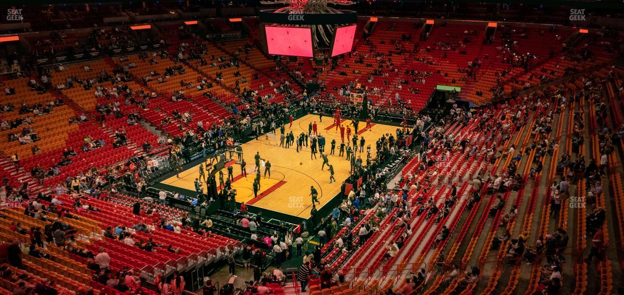 Kaseya Center - Section 330 Seat View