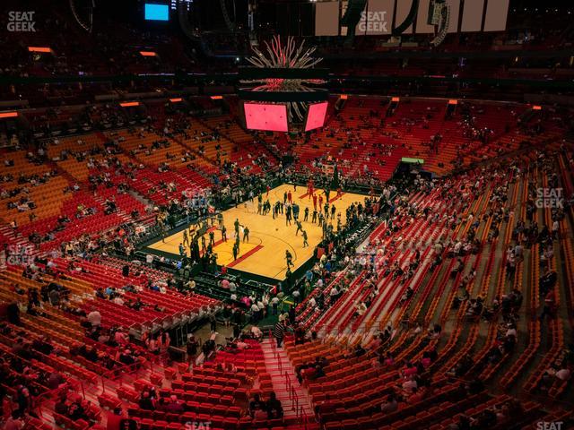 Kaseya Center - Section 330 Seat View