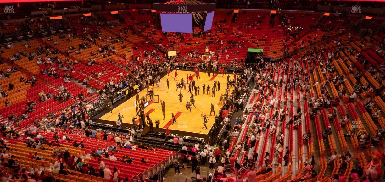 Kaseya Center - Section 331 Seat View