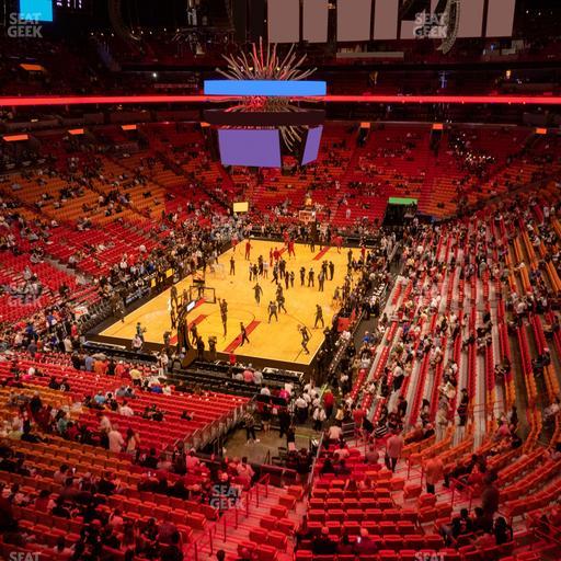 Kaseya Center - Section 331 Seat View