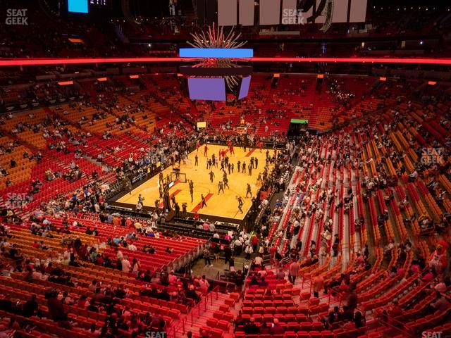 Kaseya Center - Section 331 Seat View