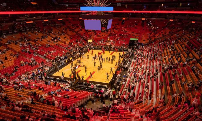 Kaseya Center - Section 331 Seat View