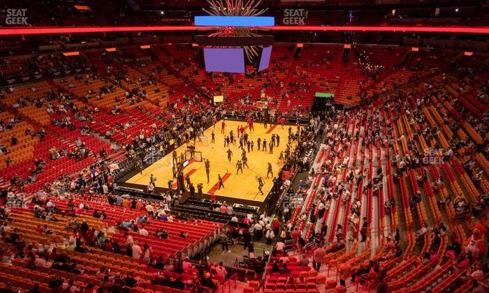 Kaseya Center - Section 331 Seat View