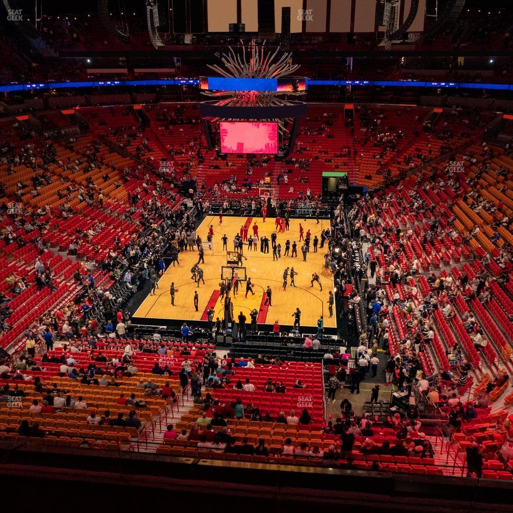 Kaseya Center - Section 332 Seat View