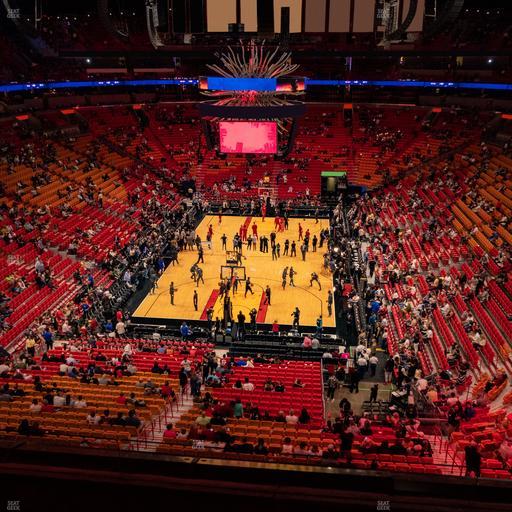 Kaseya Center - Section 332 Seat View