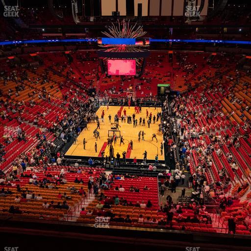 Kaseya Center - Section 332 Seat View