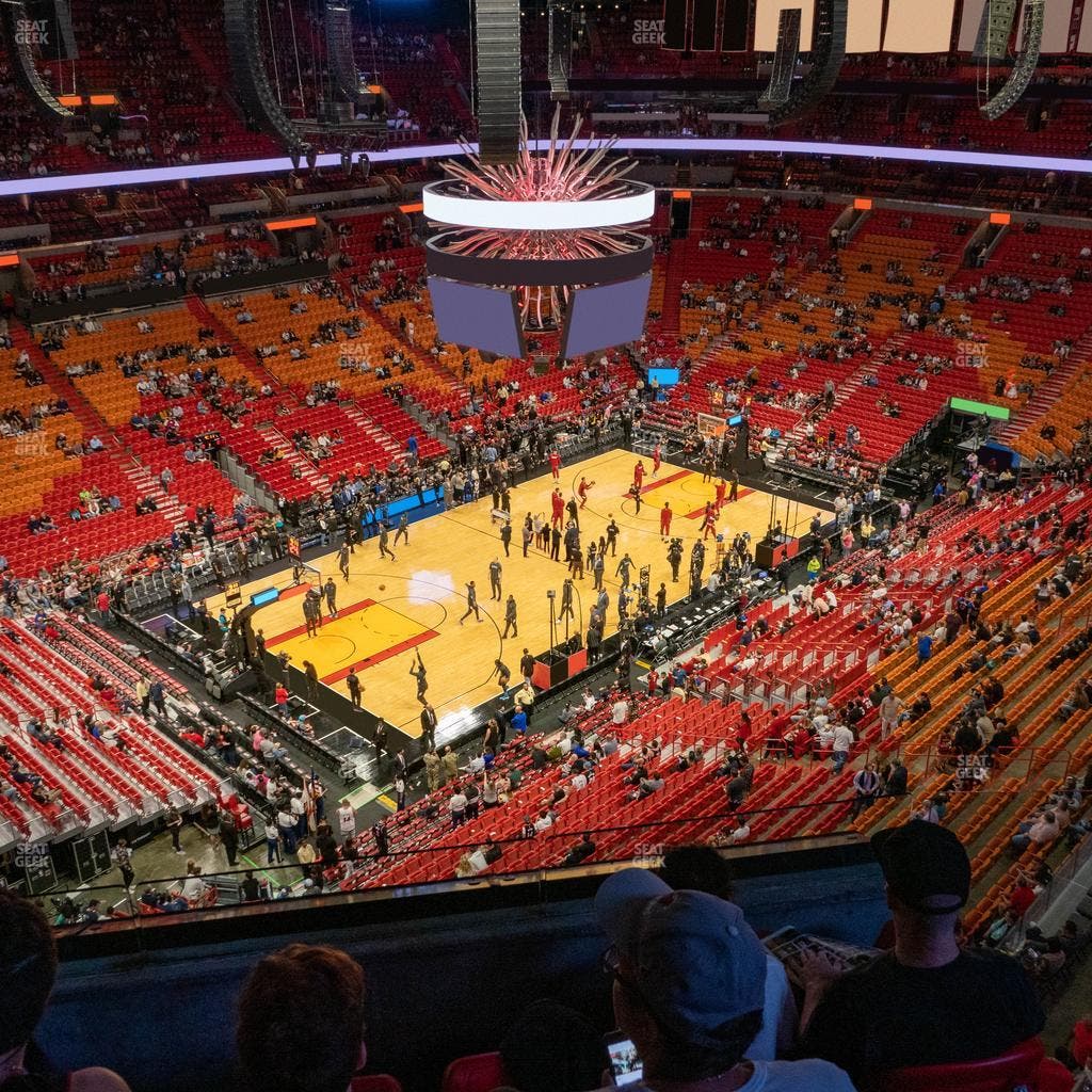 Kaseya Center - Section 401 Seat View