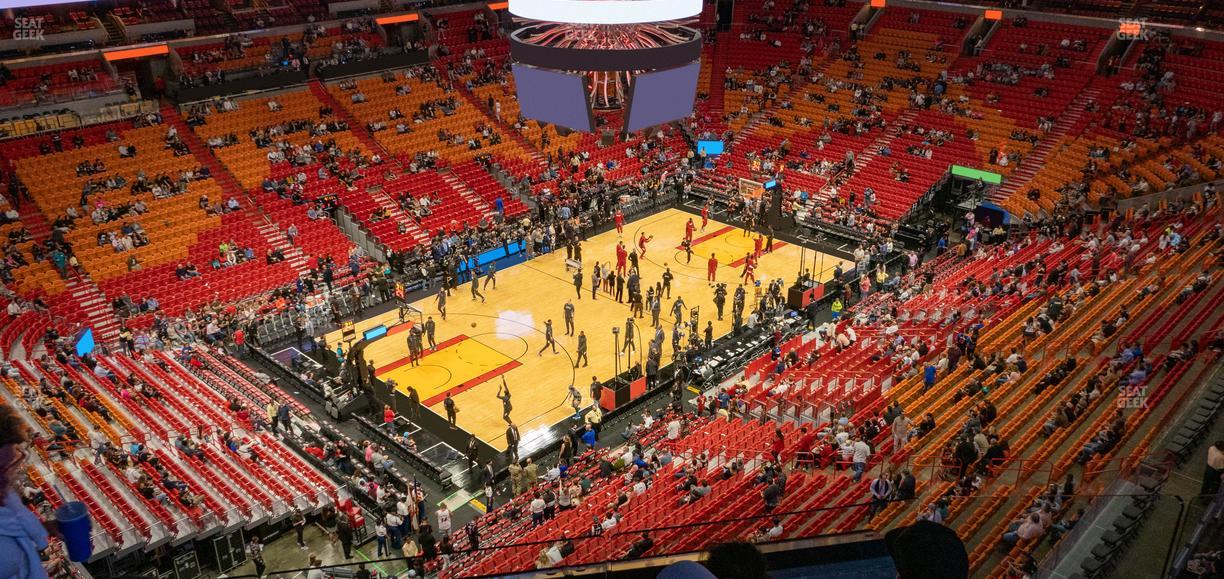 Kaseya Center - Section 401 Seat View